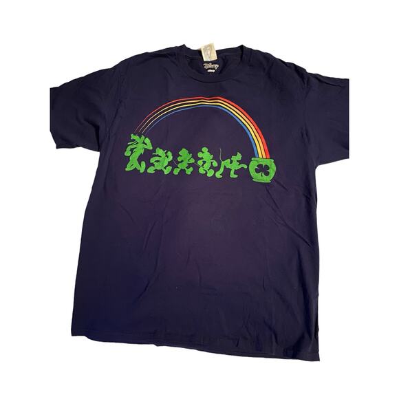 Disney Friends T Shirt Large Rainbow Pot of Gold Blue - Picture 8 of 12